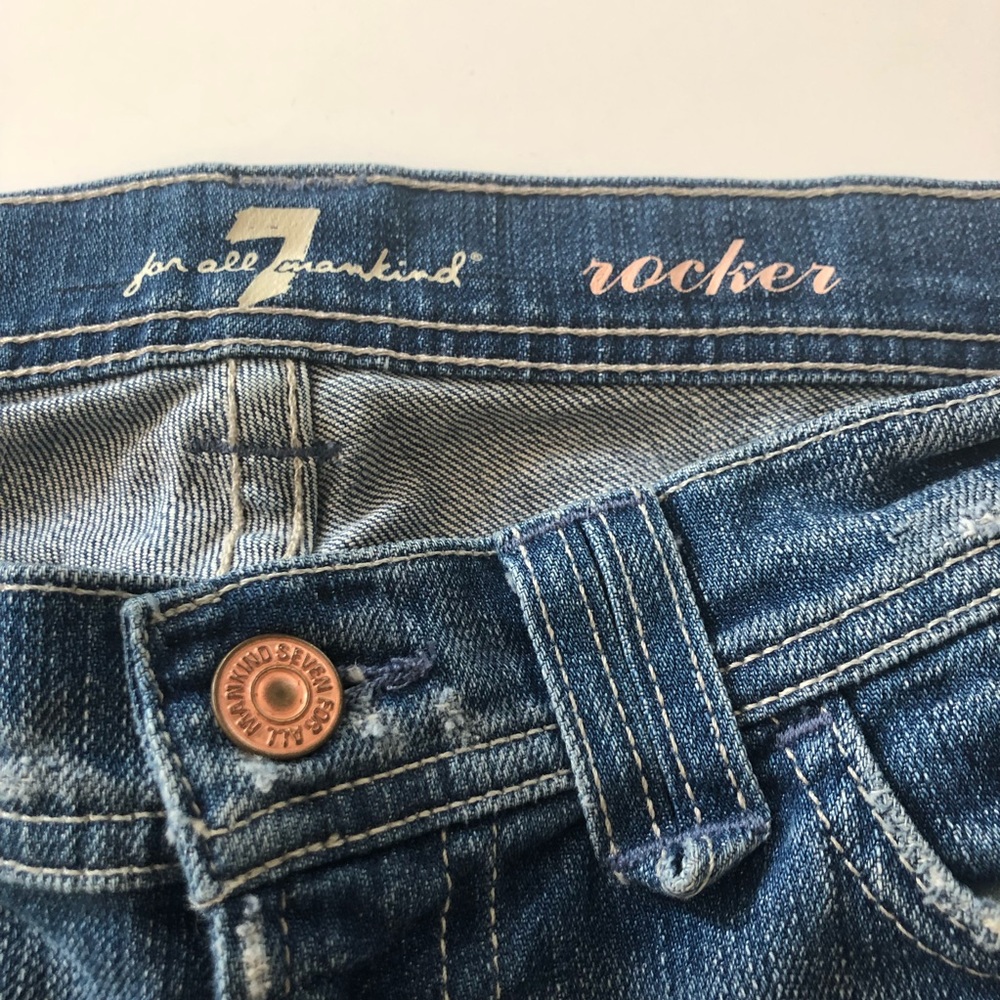 7 For All Mankind Rocker Jeans - Picture 4 of 14